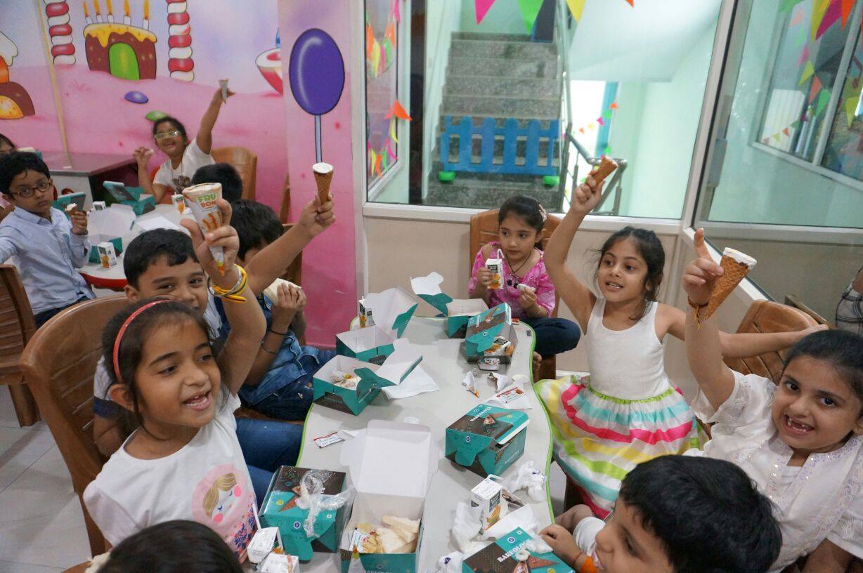 Children Enjoying Moments