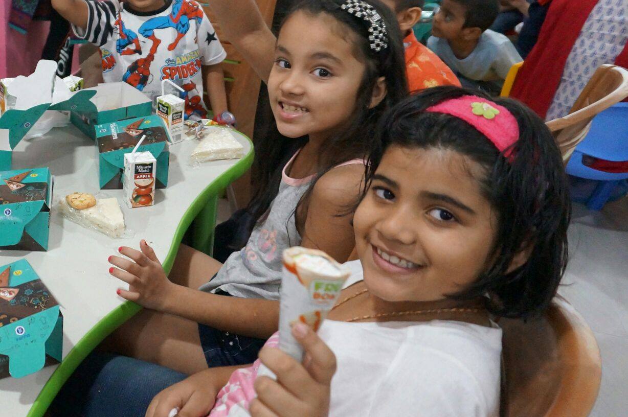 Children Enjoying Moments