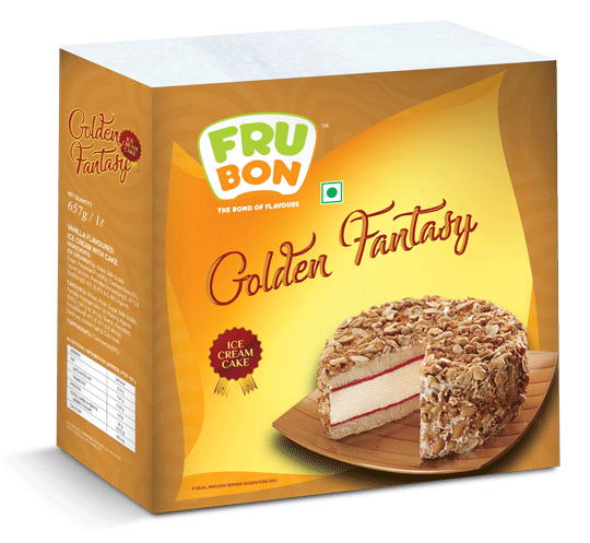 Frubon ICE CREAM CAKES Golden Fantasy